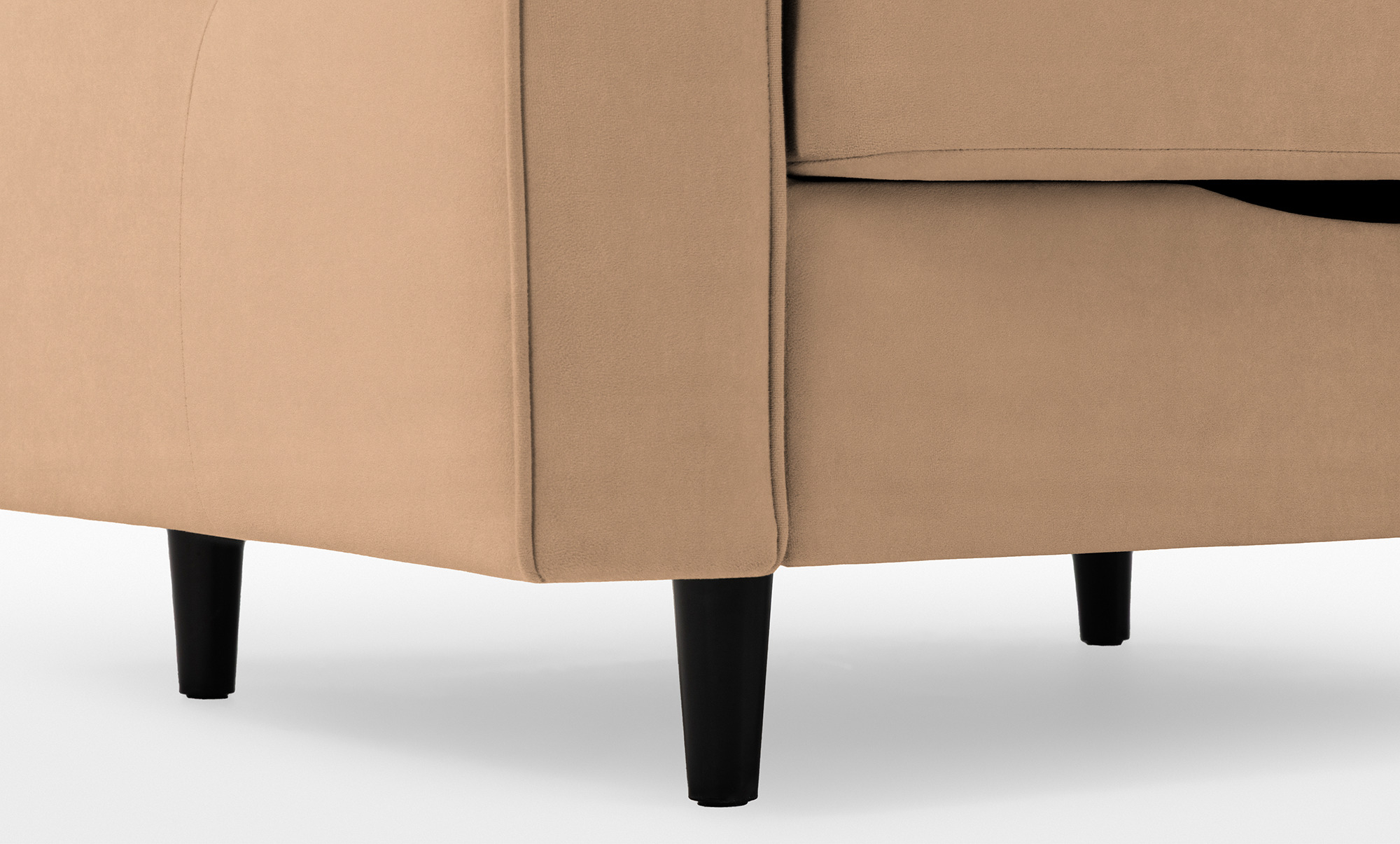 Кресло -кровать Amani Pro, ткань Casanova Beige (подлокотник: 15 см) — купить в Озерце