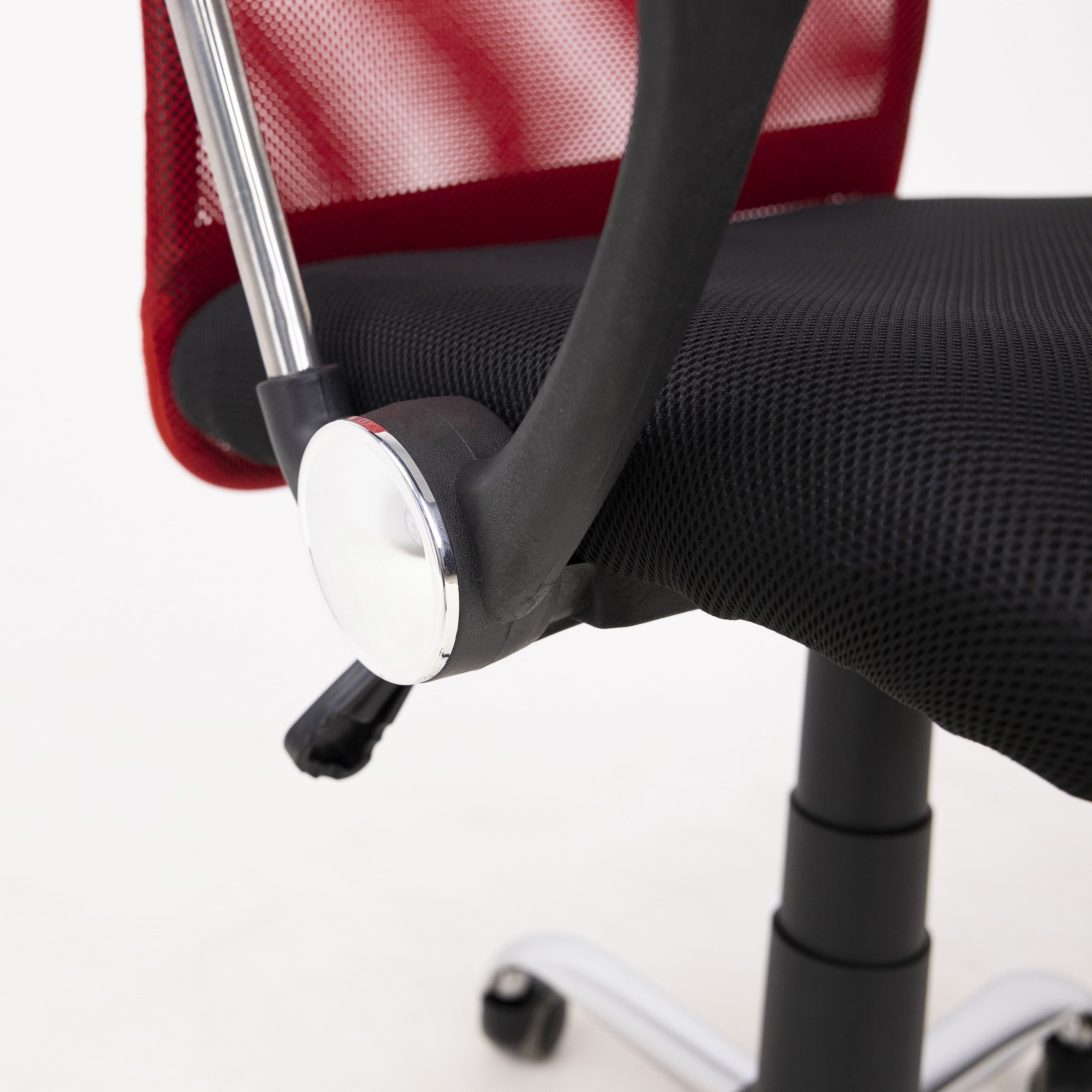 Кресло поворотное GAMMA, (красный+черный) — купить в Озерце