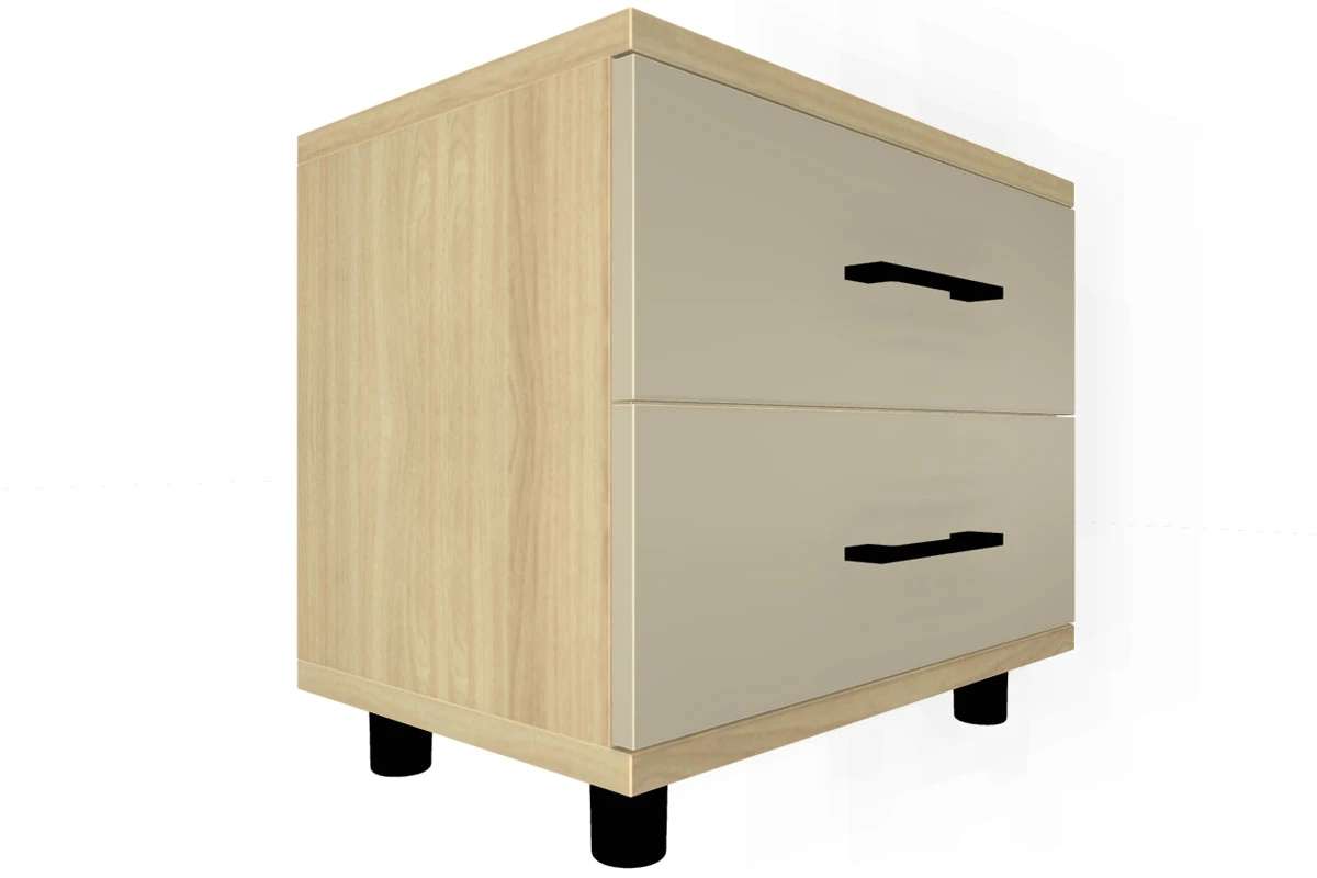 Спальня Грейс комплект 7 (Ясень Асахи/Кашемир матовый) - купить в Озерце