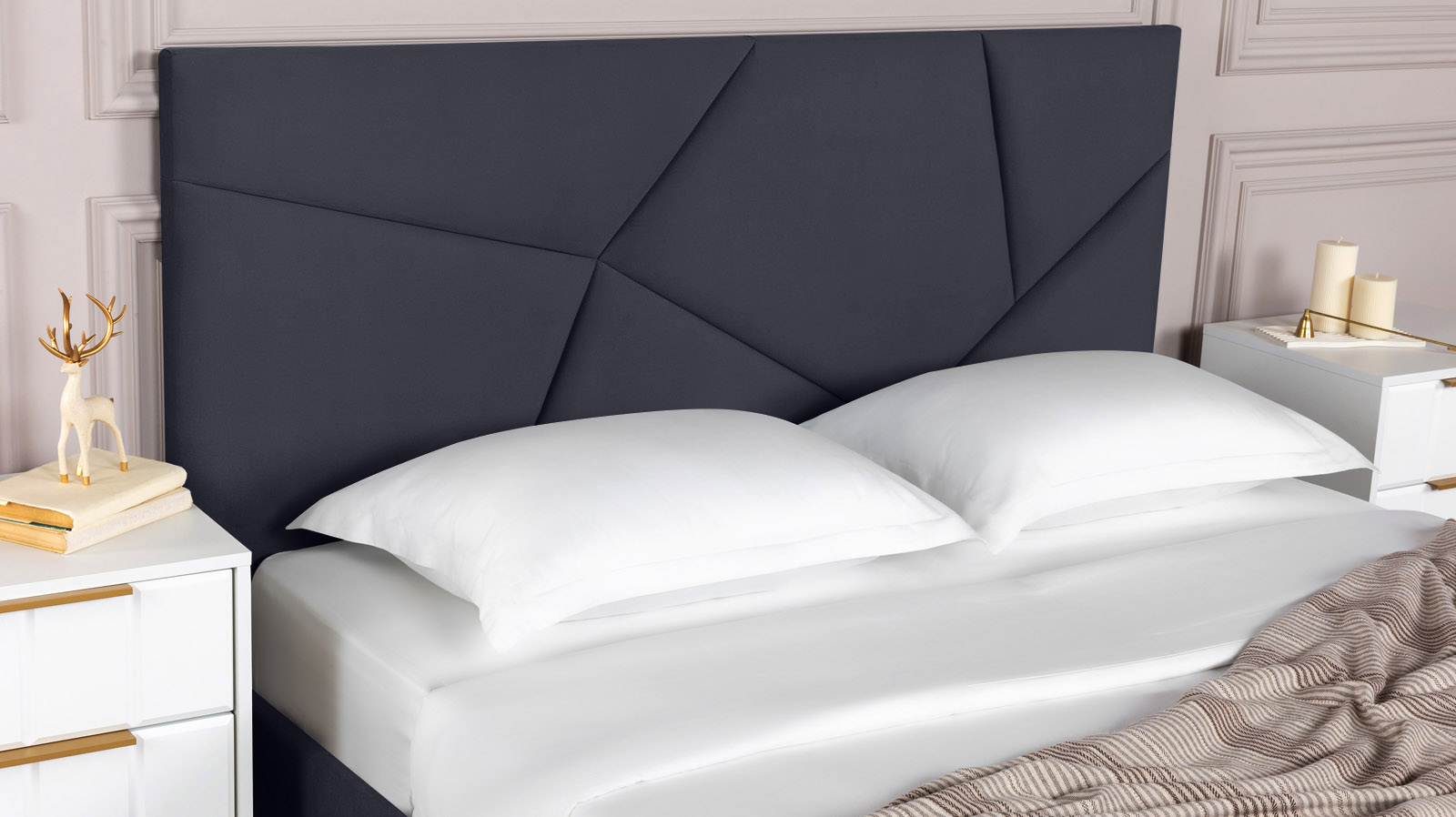 Кровать с подъемным механизмом Opera I, ткань Sky Velvet 40, 200x200 - купить в Озерце