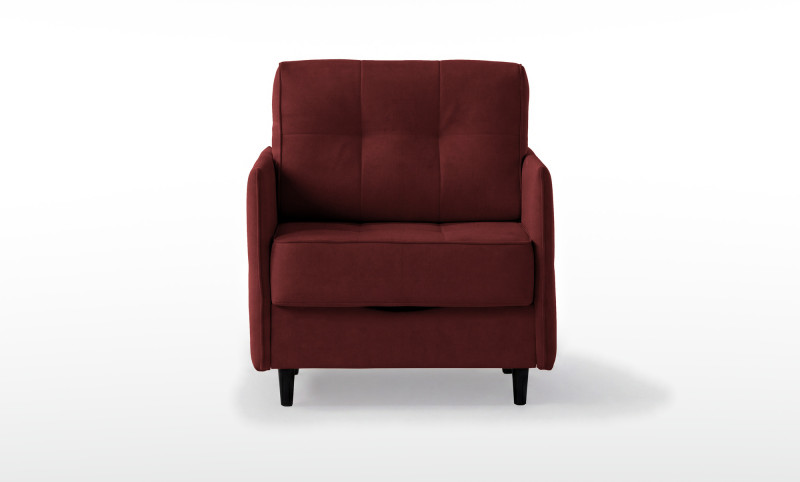 Кресло -кровать Amani Pro, ткань Sky Velvet 32 (подлокотник: 5 см) — купить в Озерце