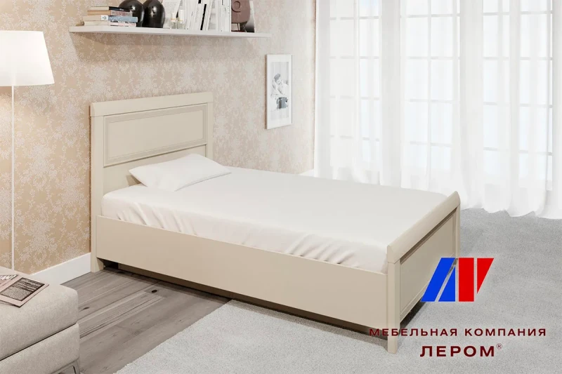 Кровать КР-1021-СК 120х200 (Серый Кашемир) - купить в Озерце