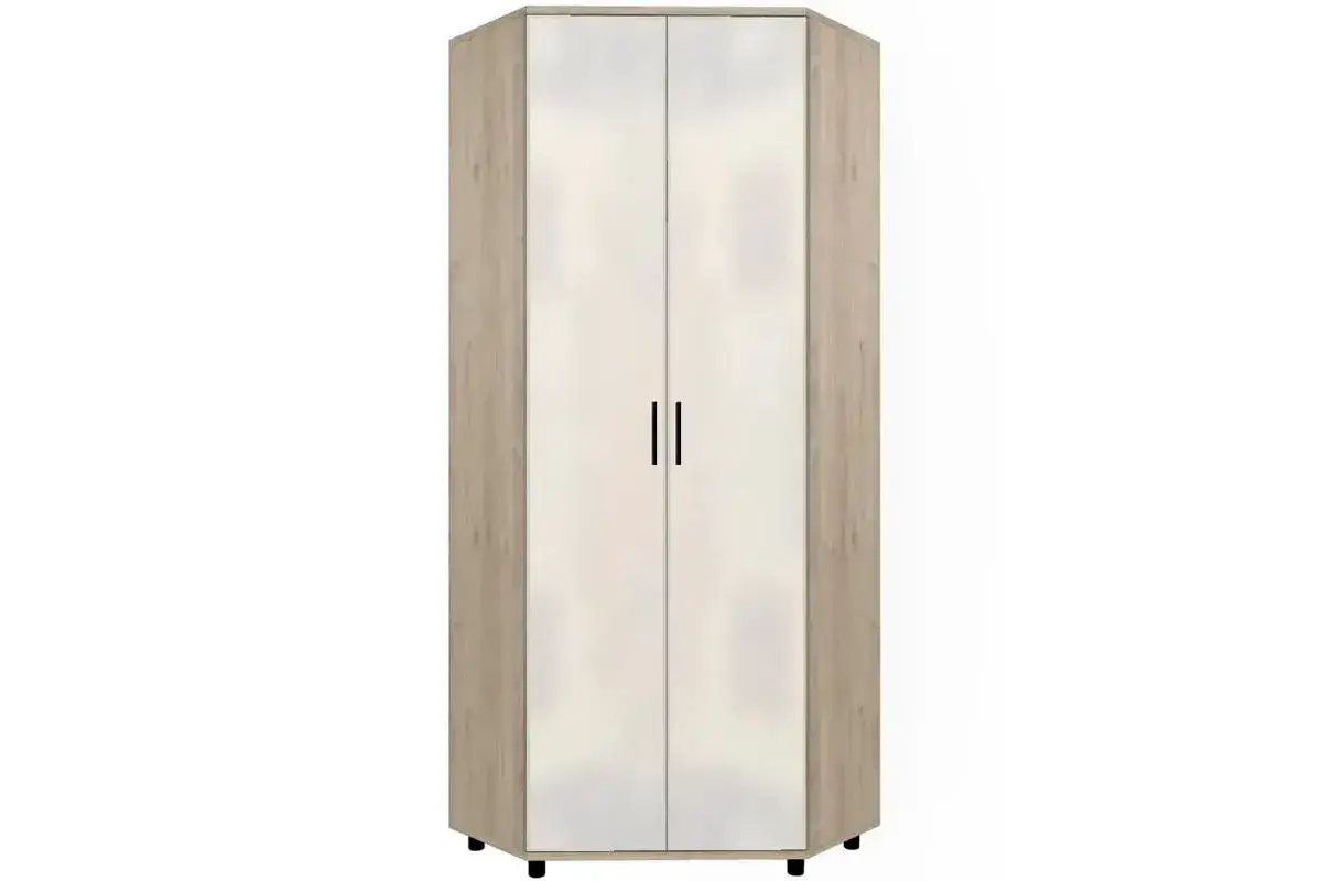 Прихожая Грейс комплект 4 (Гикори Джексон Светлый/Латте Матовый) — Мебель-центр Озерцо