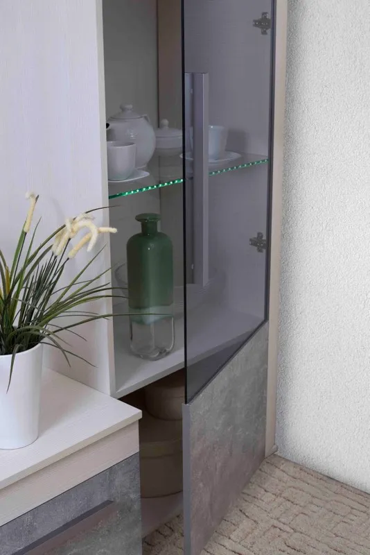 Леон Гостиная со шкафом — Мебель-центр Озерцо