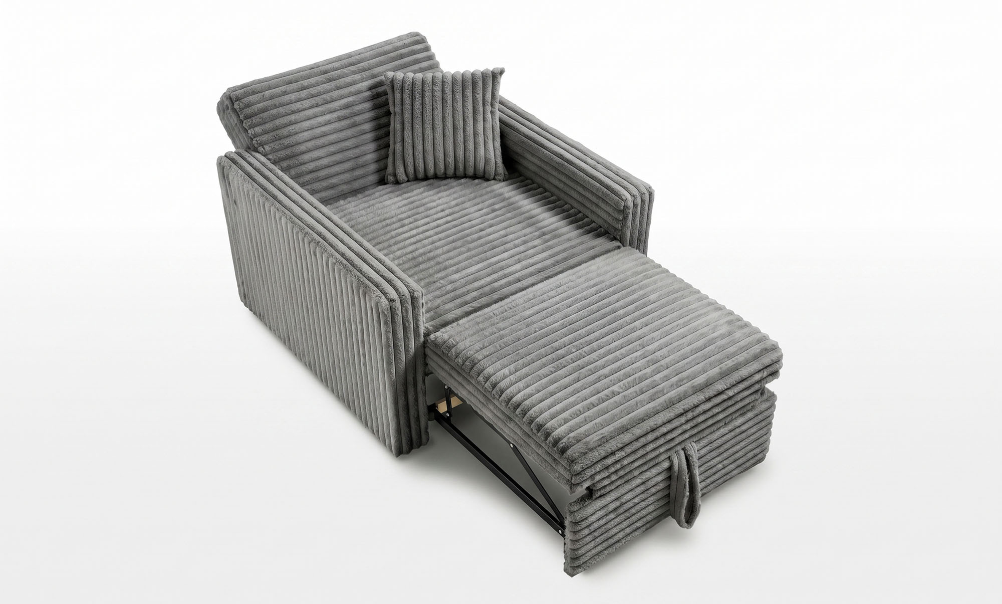 Кресло -кровать Teddy, ткань Pluma gray — купить в Озерце