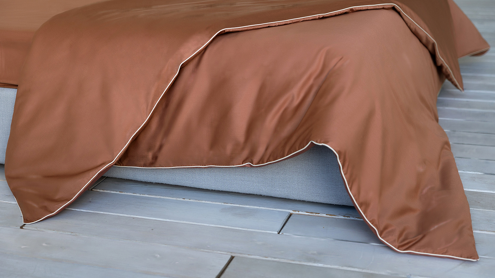 Постельное белье Maco Sateen Limited, цвет: Терракот (односп) 140x205, без простыни в мебель-центре Озерцо