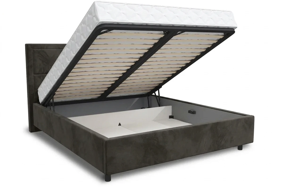 Кровать Квадро-3 с ПМ 160х200 (Luma 11) 2 кат. - купить в Озерце