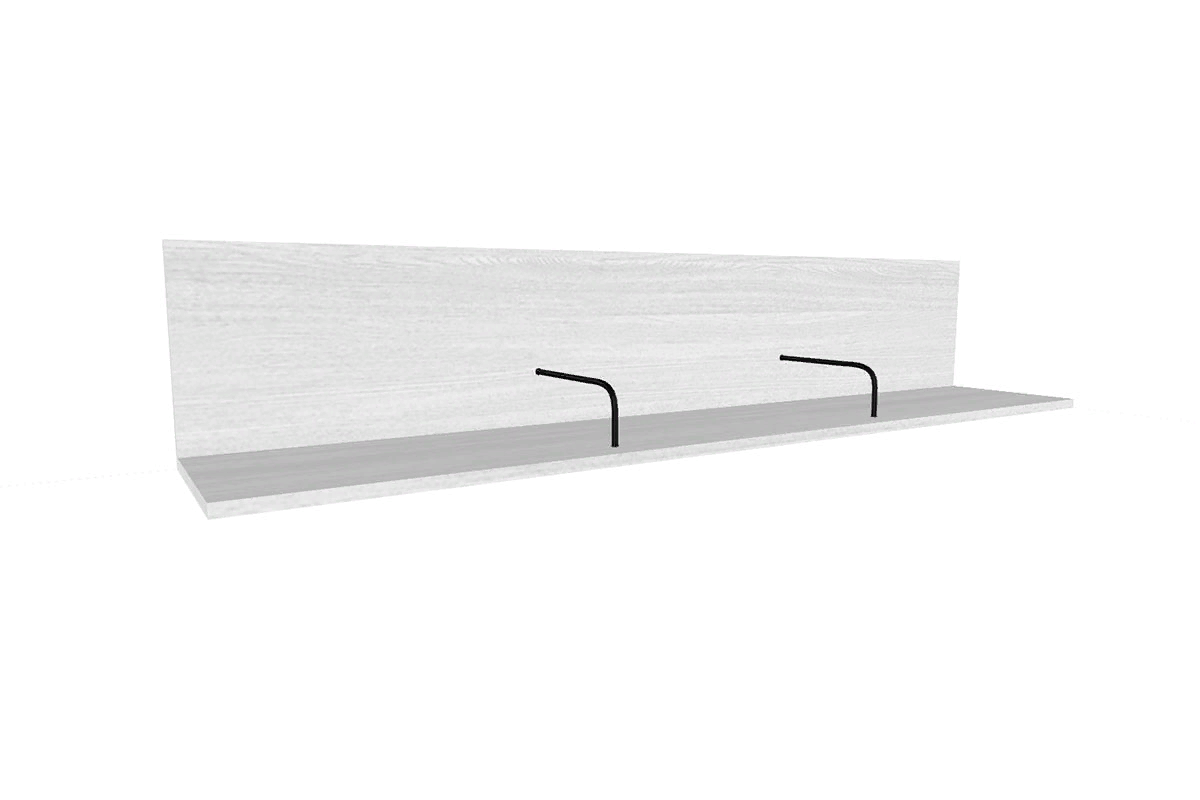 Гостиная Камелия-2 (Снежный ясень/Серый) — Мебель-центр Озерцо