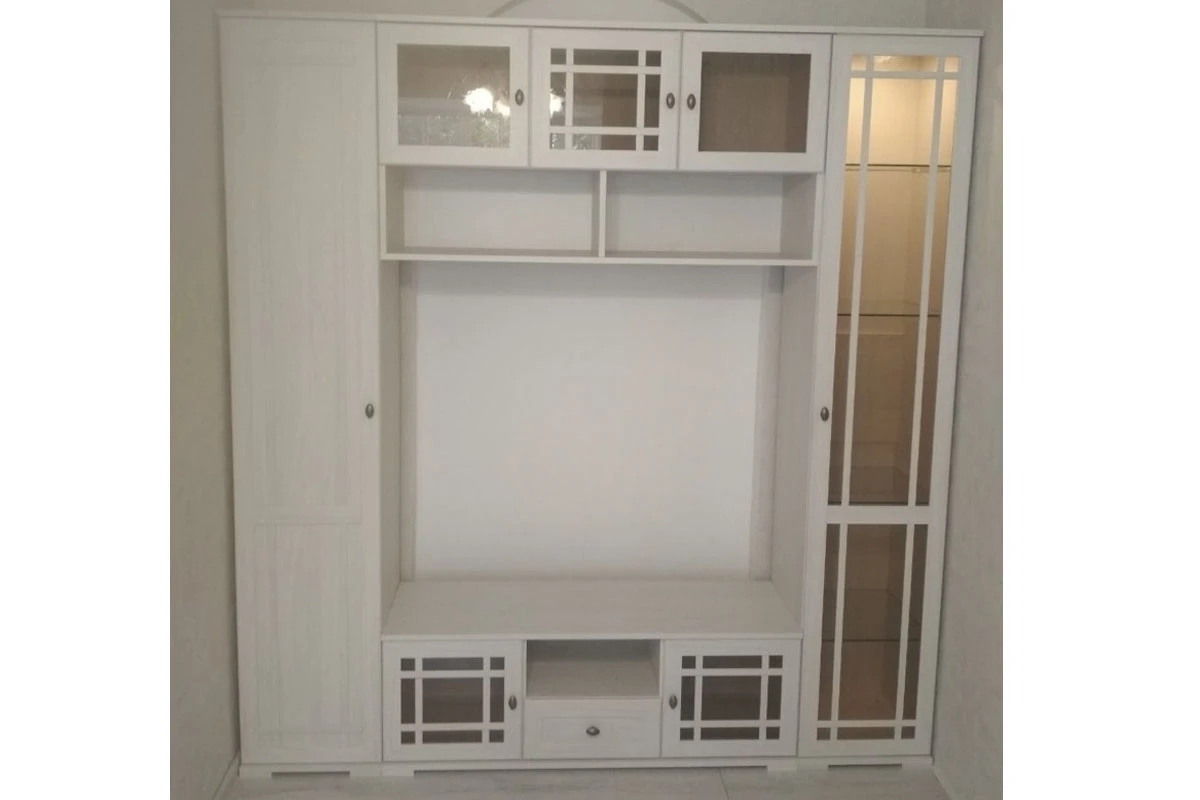 Sherlock 3 Тумба ТВ Ясень Анкор светлый — Мебель-центр Озерцо