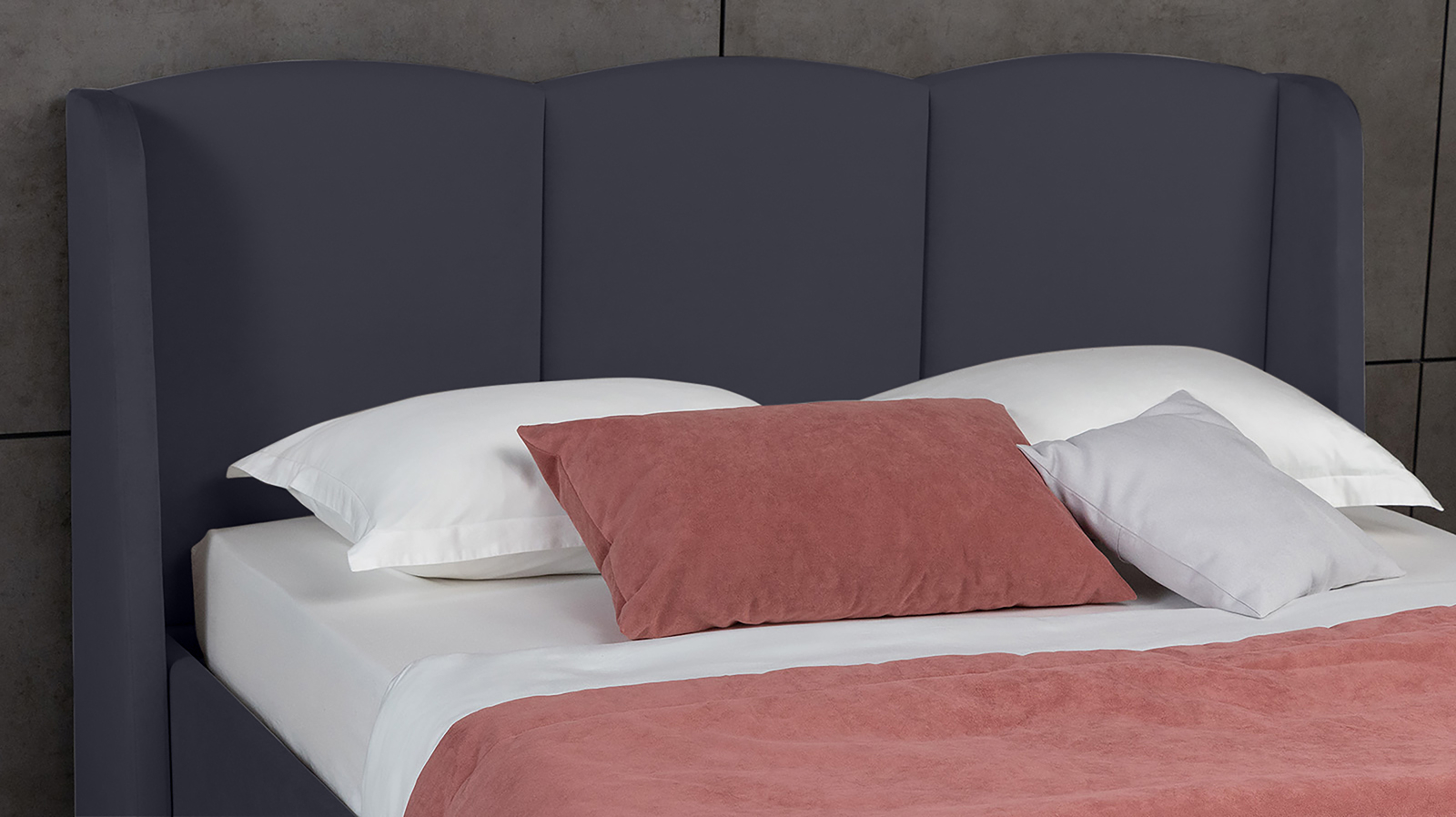 Кровать Milora Nova, Тк. Sky Velvet 40 140x200 - купить в Озерце