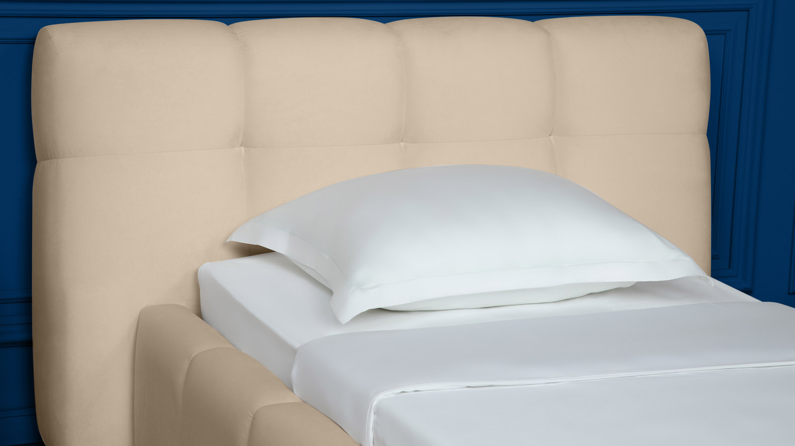 Кровать с подъемным механизмом Andria, ткань Sky Velvet 21, 140x200 - купить в Озерце