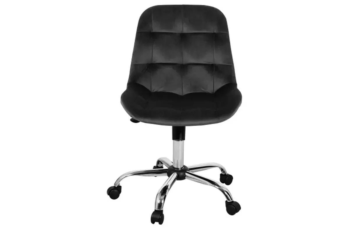 Стул Тоскана-лифт (каркас эмаль/Велюр Velluto 20 черный) СРП-333 — Мебель-центр Озерцо