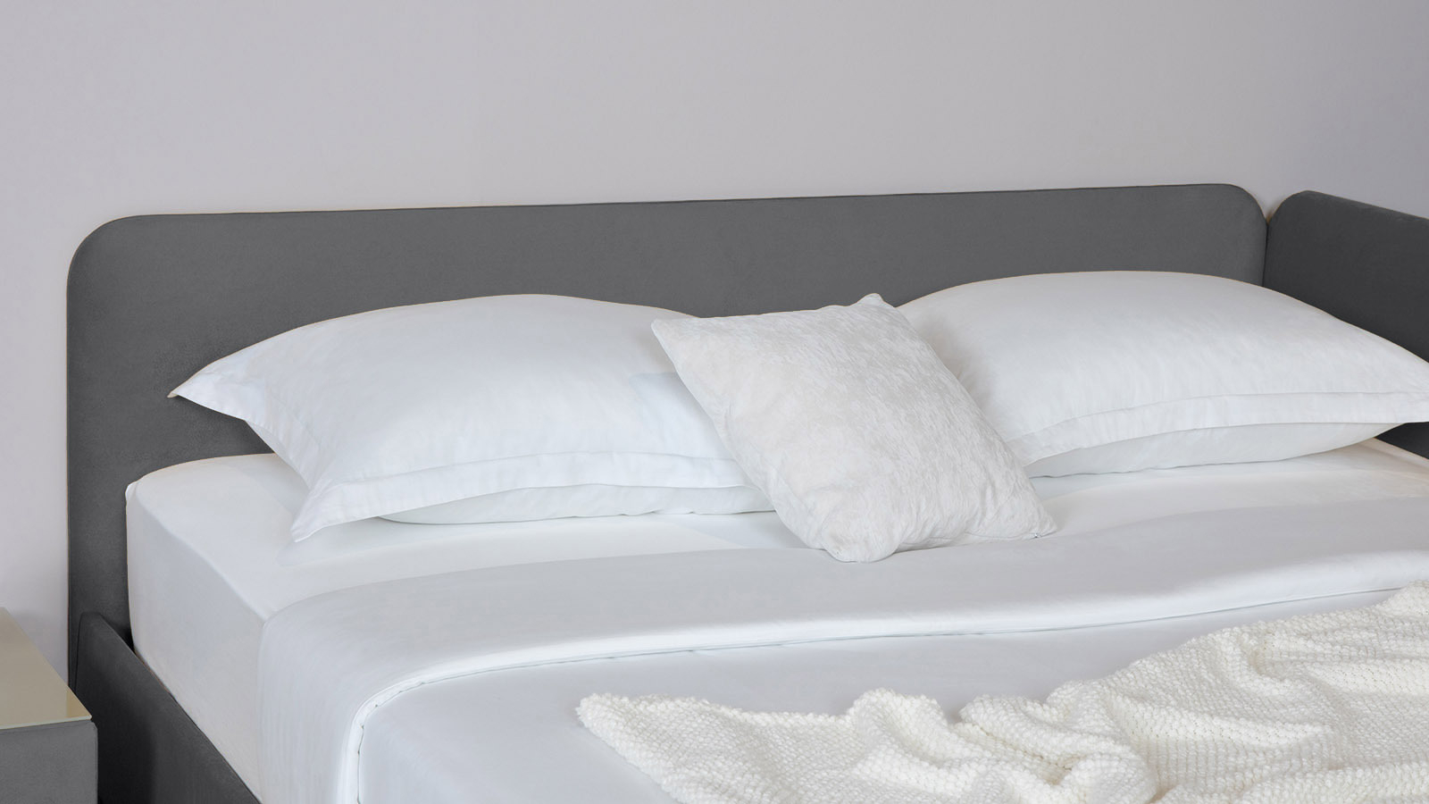 Кровать Astra Long 160x200, Тк. Sky Velvet 16 - купить в Озерце