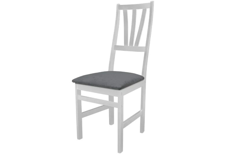 Стул Вена (Белая эмаль / Пыльно-серый 24) - купить в Озерце