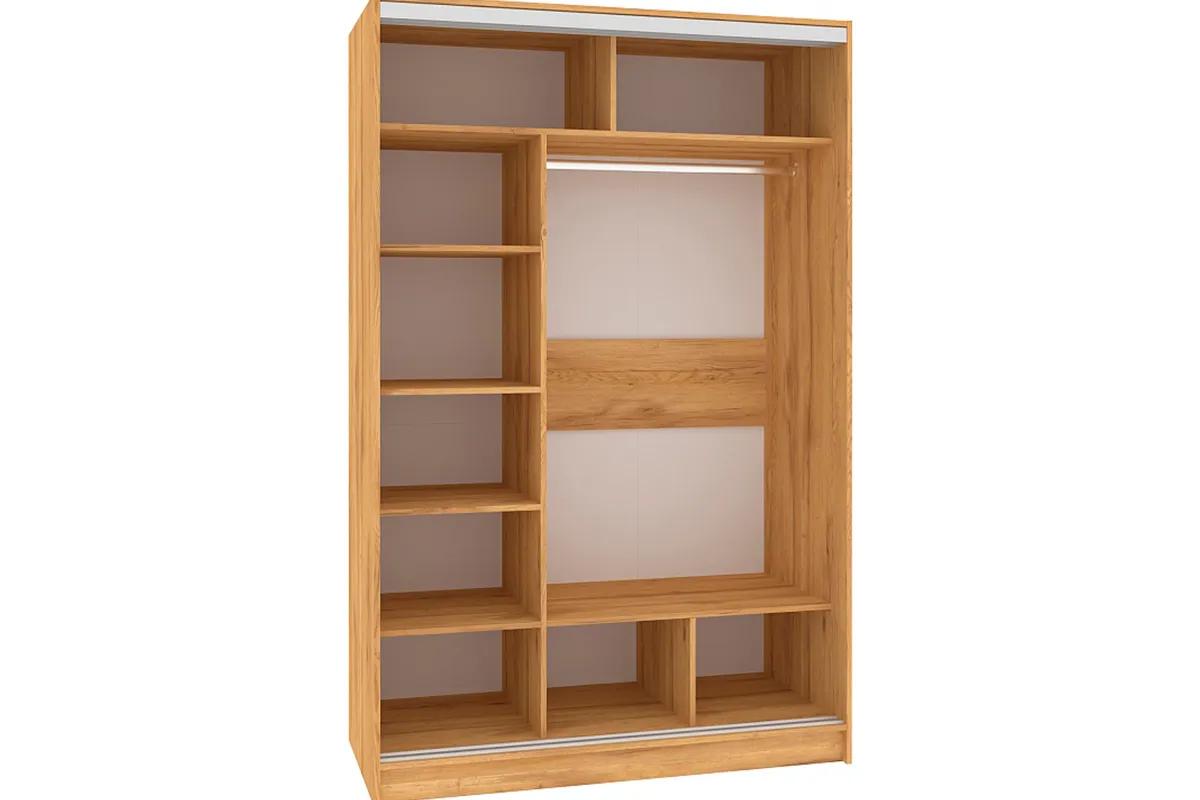 Шкаф-купе Strike 1350 (Дуб Золотистый) в мебель-центре Озерцо