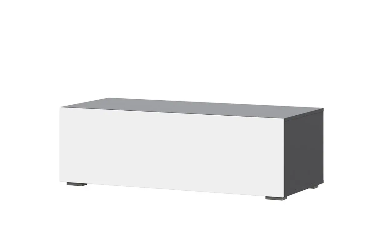 Модульная гостиная Айвори (Графит/Белый) — Мебель-центр Озерцо