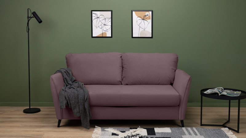 Диван Laguna Mini, ткань Casanova Lilac 144x201 — купить в Озерце