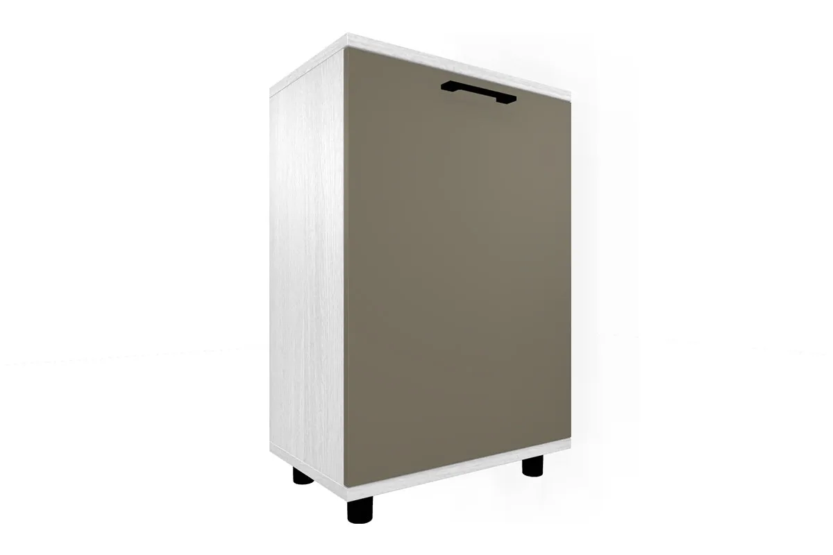 Детская Грейс композиция 1 (Снежный Ясень/Латте Матовый) — Мебель-центр Озерцо