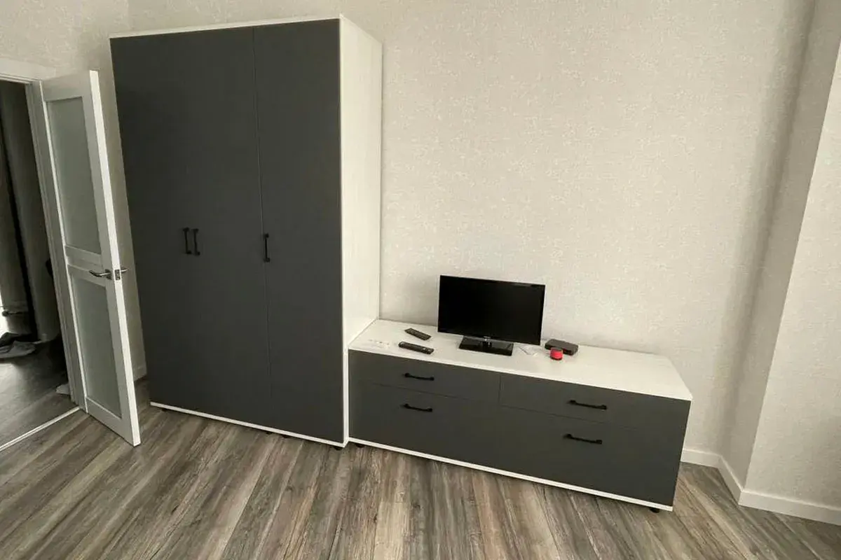 Тумба ТБ-5029-СЯ-АМ (Снежный Ясень/Антрацит матовый) — Мебель-центр Озерцо