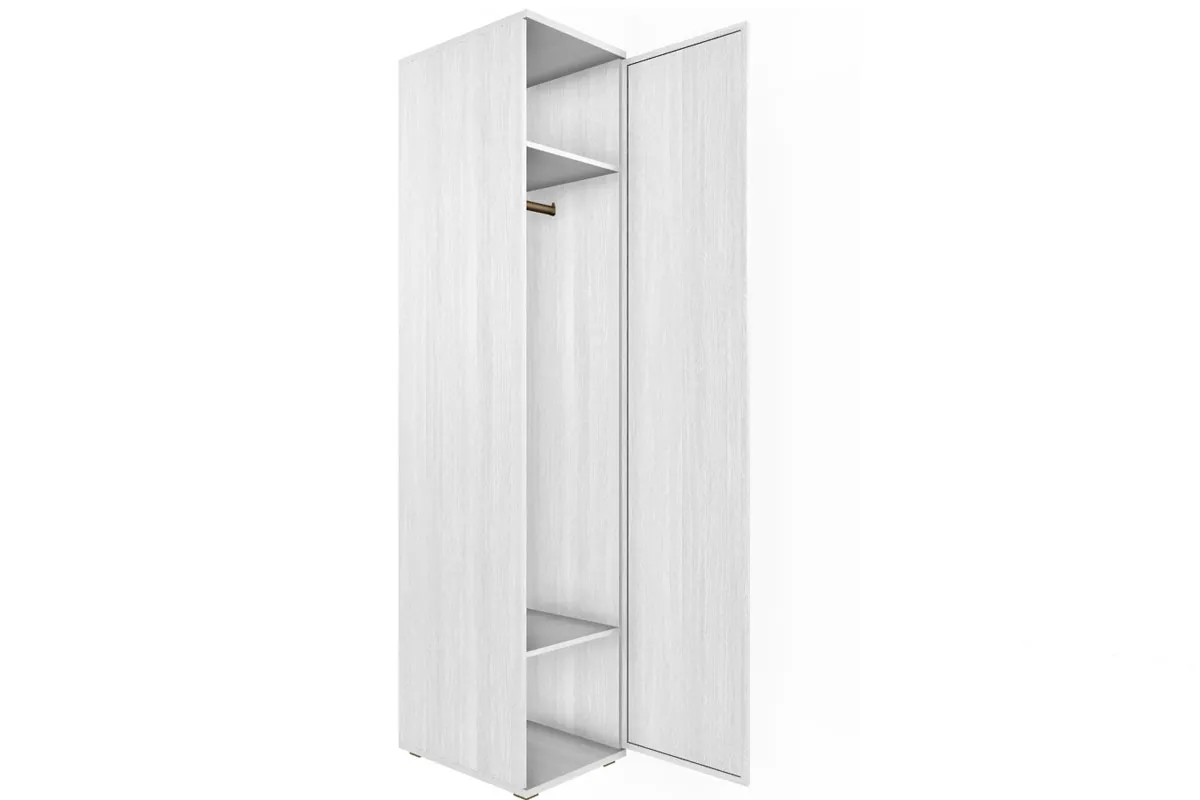 Готовый комплект для спальни СК-1024-СЯ-В (Снежный Ясень/Велюр) - купить в Озерце