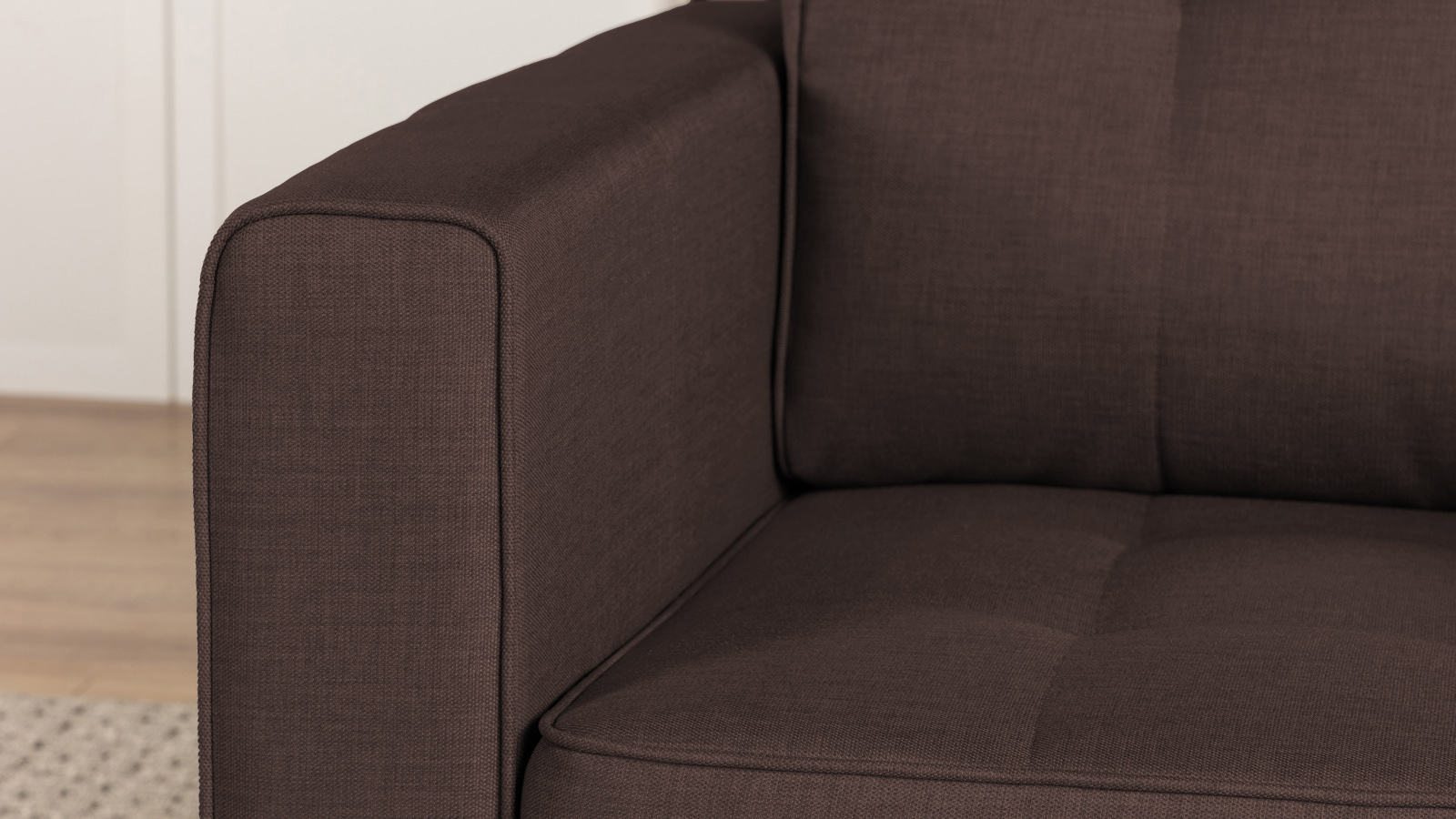 Кресло Amani Pro, Тк. Lidot brown (подлокотник: 15 см) 89x93.5 — купить в Озерце