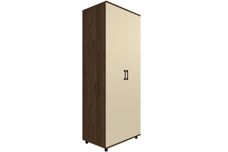 Шкаф для одежды и белья ШК-5008-ГТ-КМ (Гикори Джексон Темный/Кашемир Матовый) в мебель-центре Озерцо