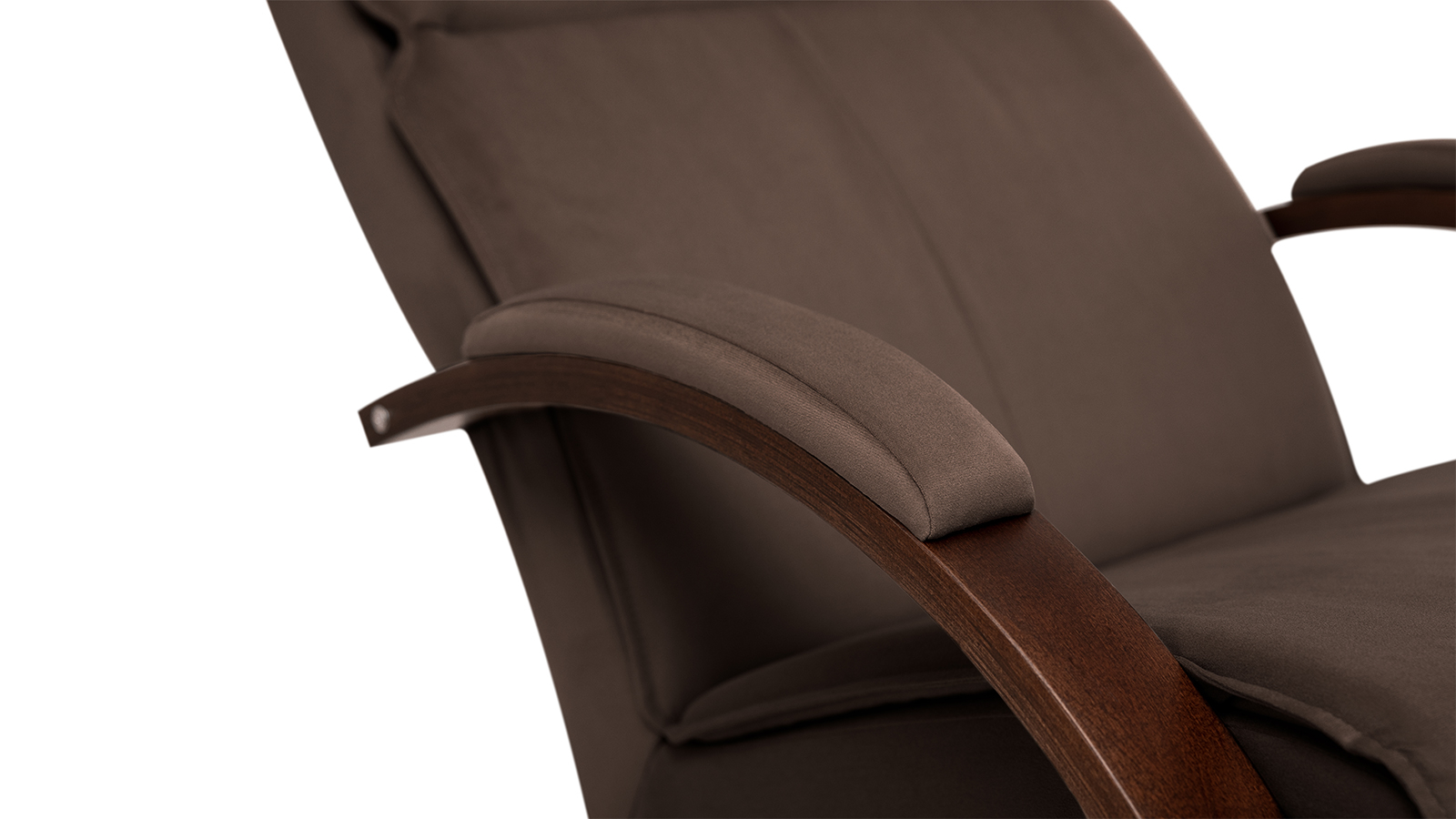 Кресло Lekko, ткань Casanova Chocolate дуб шампань 68x90 — купить в Озерце