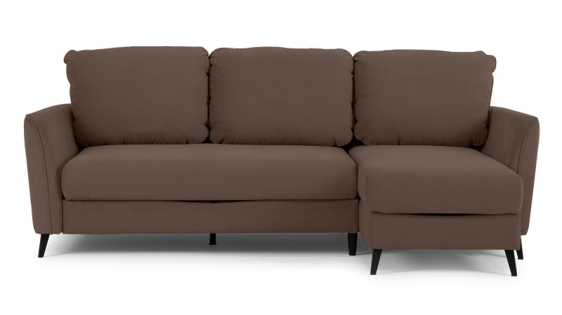 Диван -кровать угловой Laguna, Тк. Casanova Chocolate 159x245 — купить в Озерце