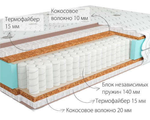 Матрас ортопедический Кондор Медик 3 Хард - купить в Озерце