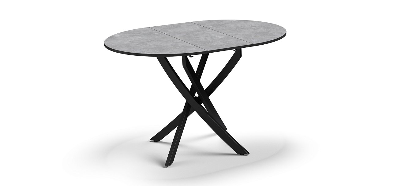 Стол Boss One NEW Бетон, черный - купить в Озерце