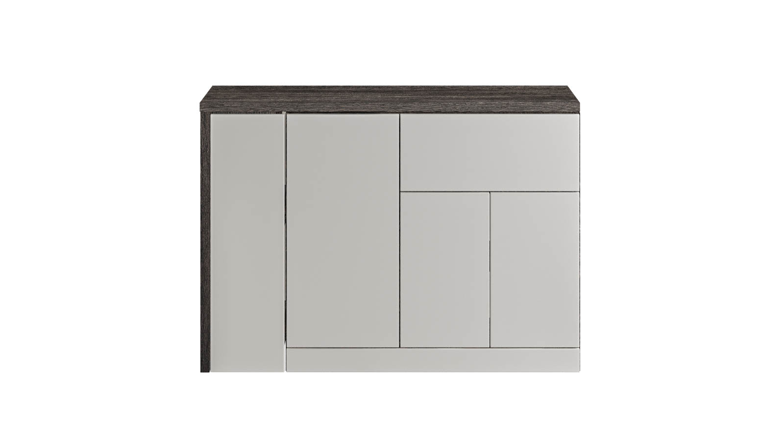 Комод Life time Ice, цвет Венге мали + Белый базовый 45x95 — купить в Озерце