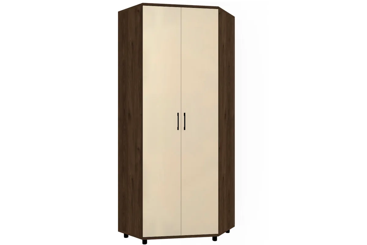 Прихожая Грейс комплект 1 (Гикори Джексон Темный/Кашемир Глянцевый) — Мебель-центр Озерцо