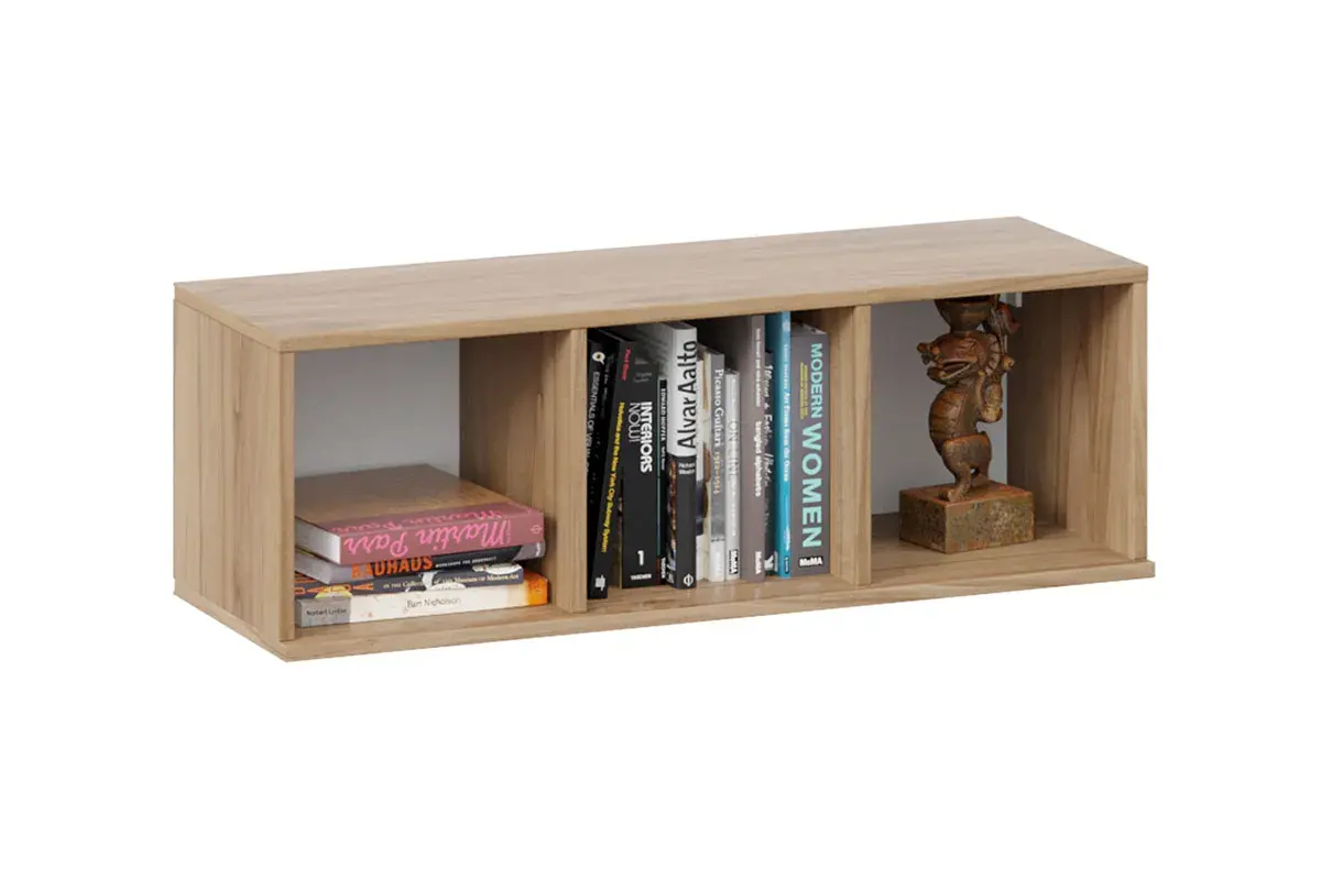 Модульная гостиная Глосс №8 (Яблоня Беллуно/Cтекло/Графит матовый) — Мебель-центр Озерцо