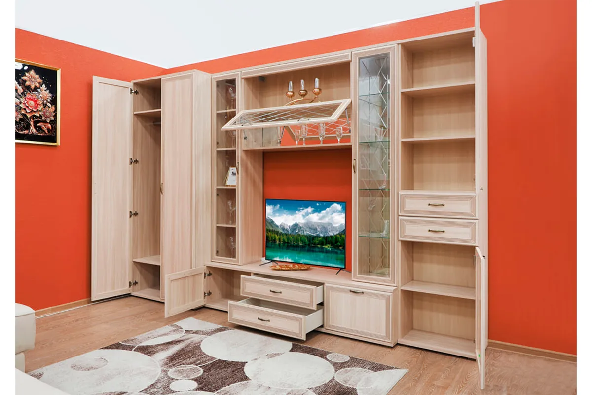 Тумба ТБ-1031 (Ясень Асахи) — Мебель-центр Озерцо