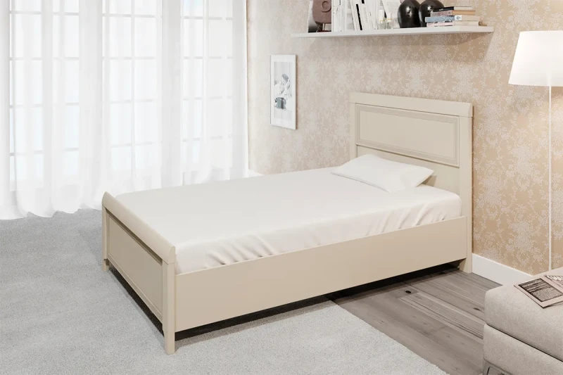 Кровать КР-2022-СК 140х200 (Серый Кашемир) - купить в Озерце