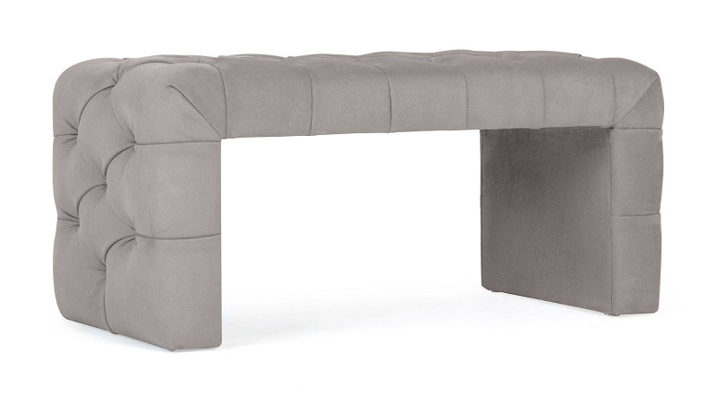 Банкетка Greta, ткань Casanova Grey, 45x160 — купить в Озерце