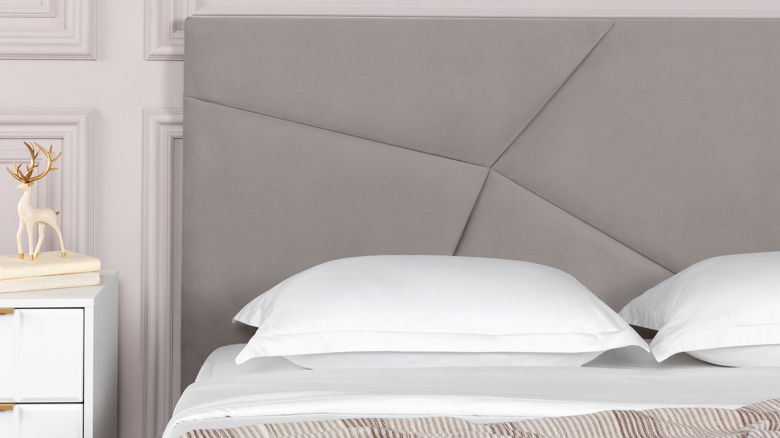 Кровать Opera I, Тк. Casanova Grey 90x200 - купить в Озерце