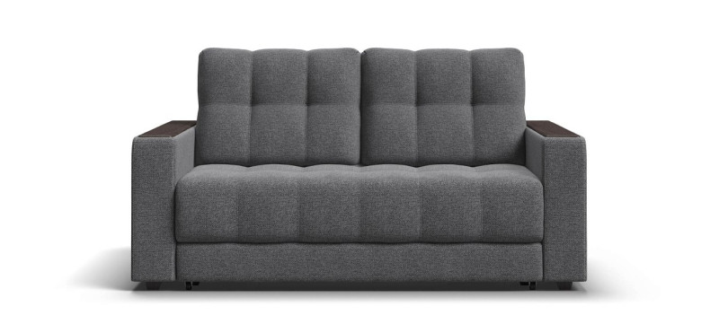 Босс Маркет двухместный диван Рогожка Мальмо серый — купить в Озерце