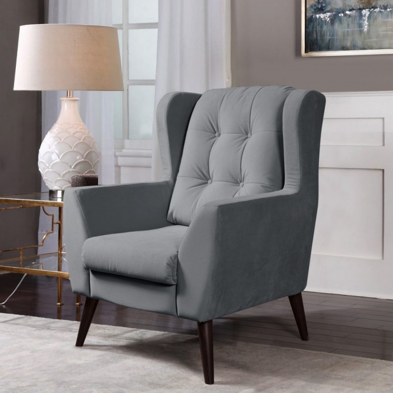 Кресло Бергамо (графит) — купить в Озерце