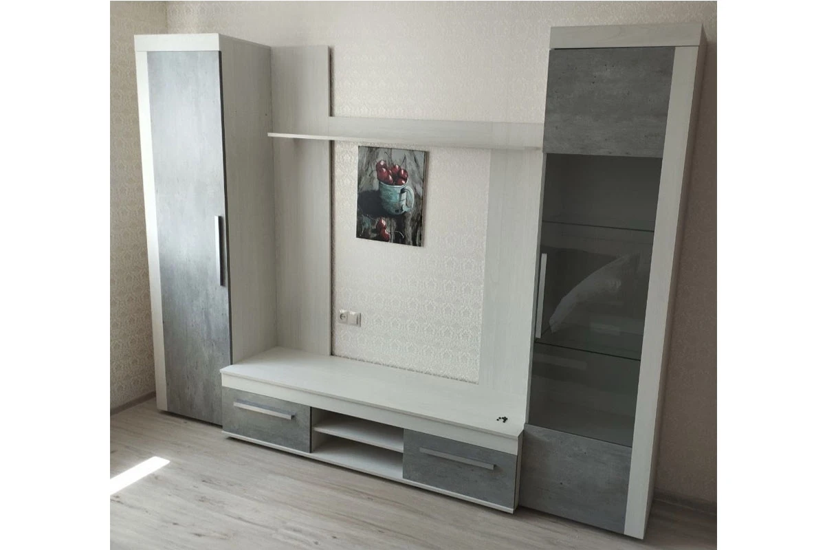 Леон 1 Витрина Высокая в мебель-центре Озерцо