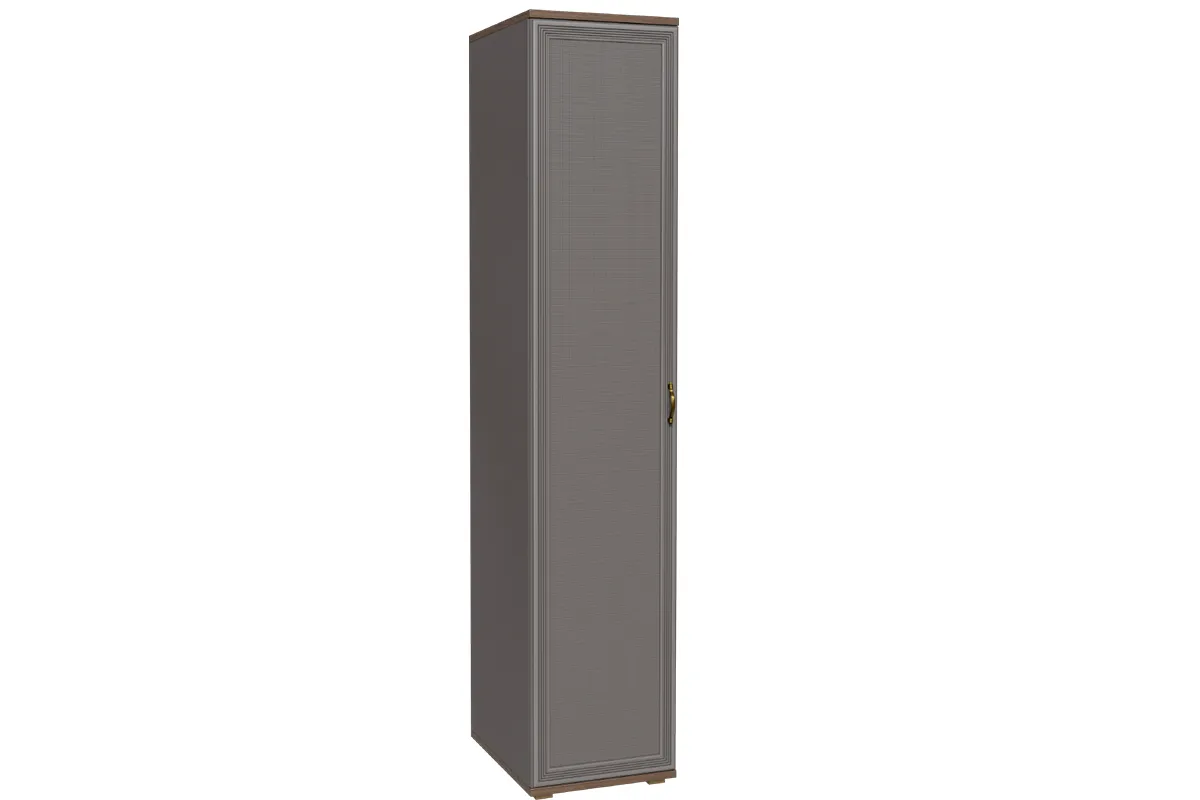 Готовый комплект для спальни СК-1018-ГТ-СО-В (Гикори Джексон Темный/Серый Оникс/Велюр) - купить в Озерце