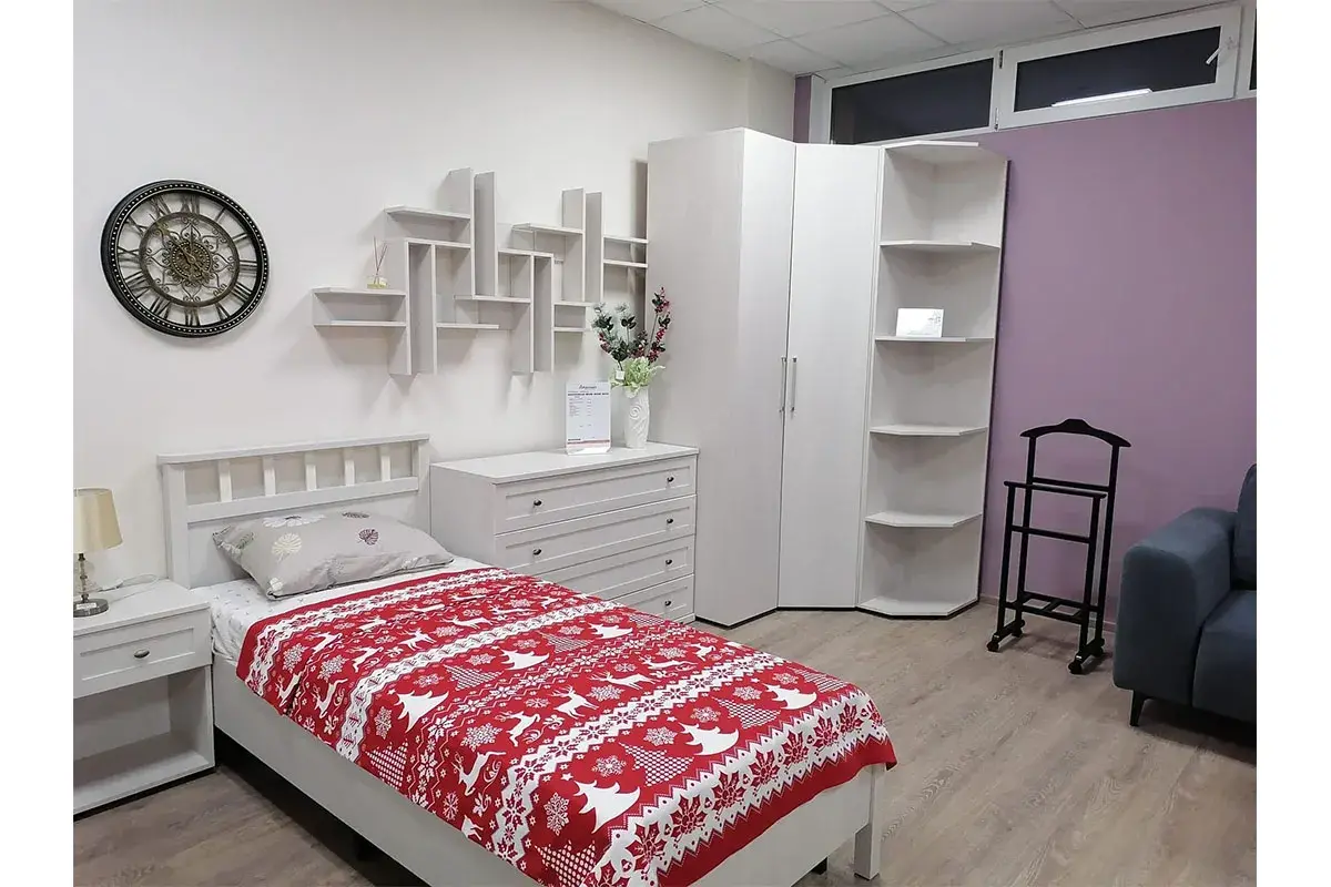 Кровать Sherlock Люкс без основания 140х200 (Ясень Анкор светлый) - купить в Озерце