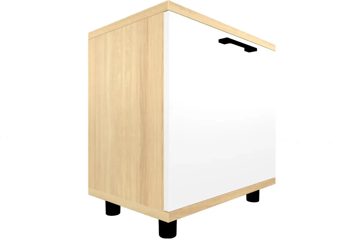 Прихожая Грейс комплект 4 (Ясень Асахи/Белый Бриллиант Глянцевый) — Мебель-центр Озерцо