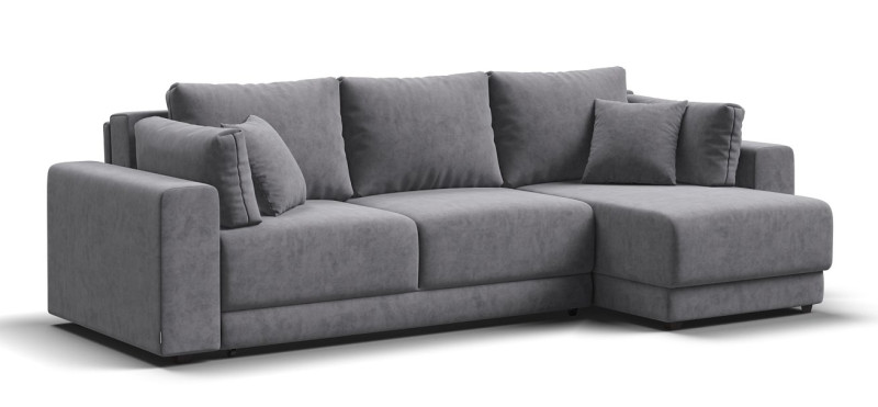 Босс Прайм ХЛ угловой диван Велюр Роял агат — купить в Озерце