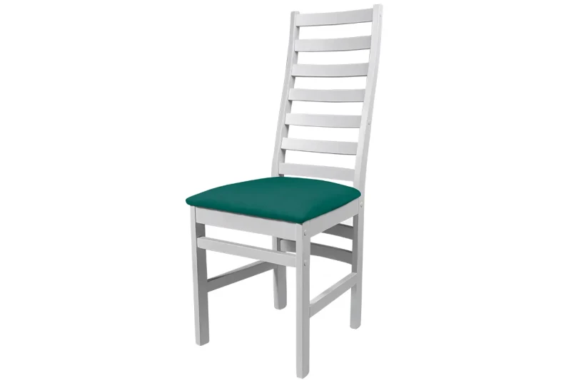 Стул Арио (Белая эмаль / Изумрудный 31) - купить в Озерце