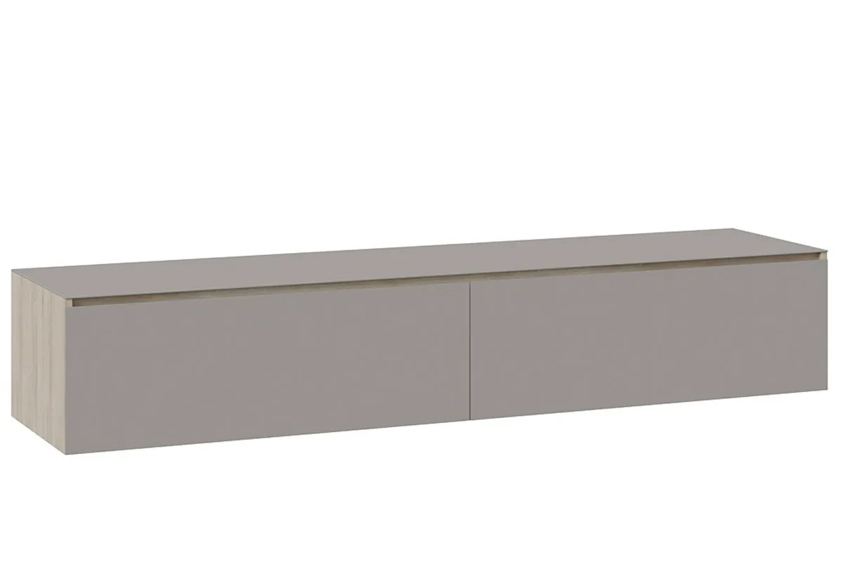 Гостиная Глосс №1 (Баттл Рок/Стекло Светлый Stone) — Мебель-центр Озерцо