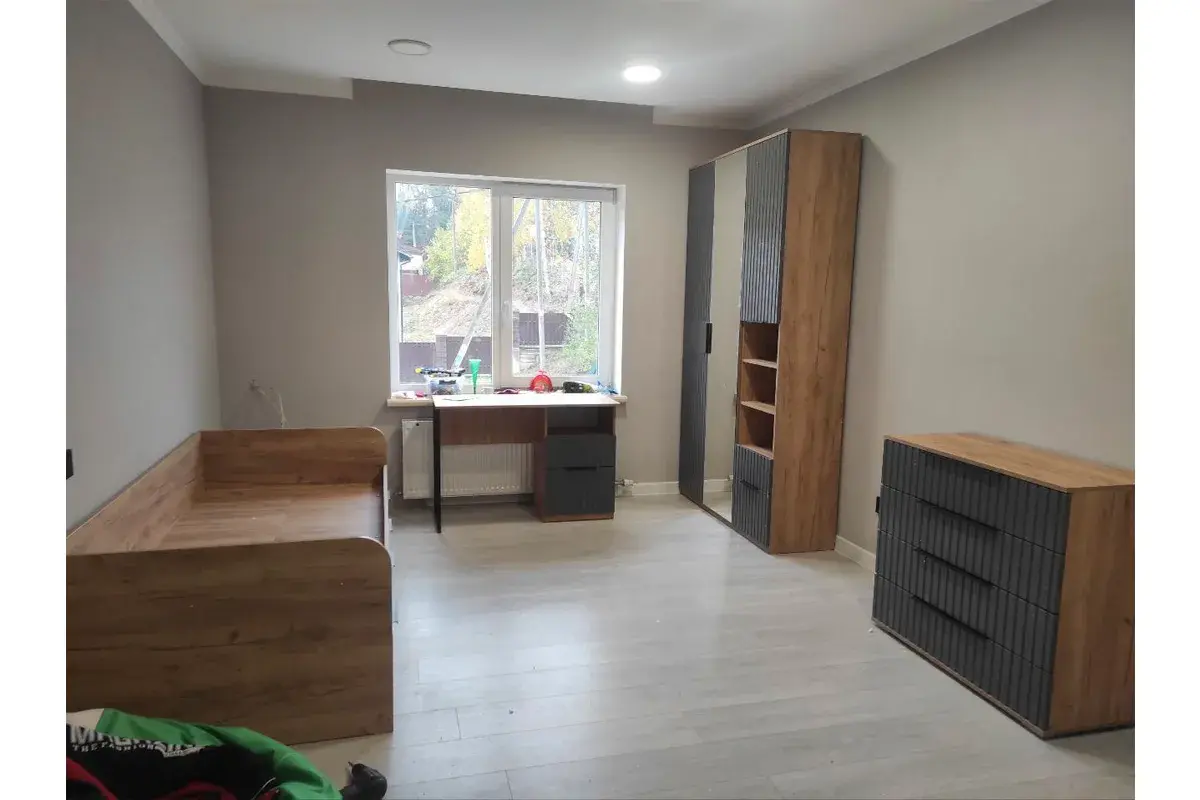 Шкаф комбинированный Хилтон с 2 дверями Исп.2.1 (Дуб Крафт золотой/Графит матовый) в мебель-центре Озерцо