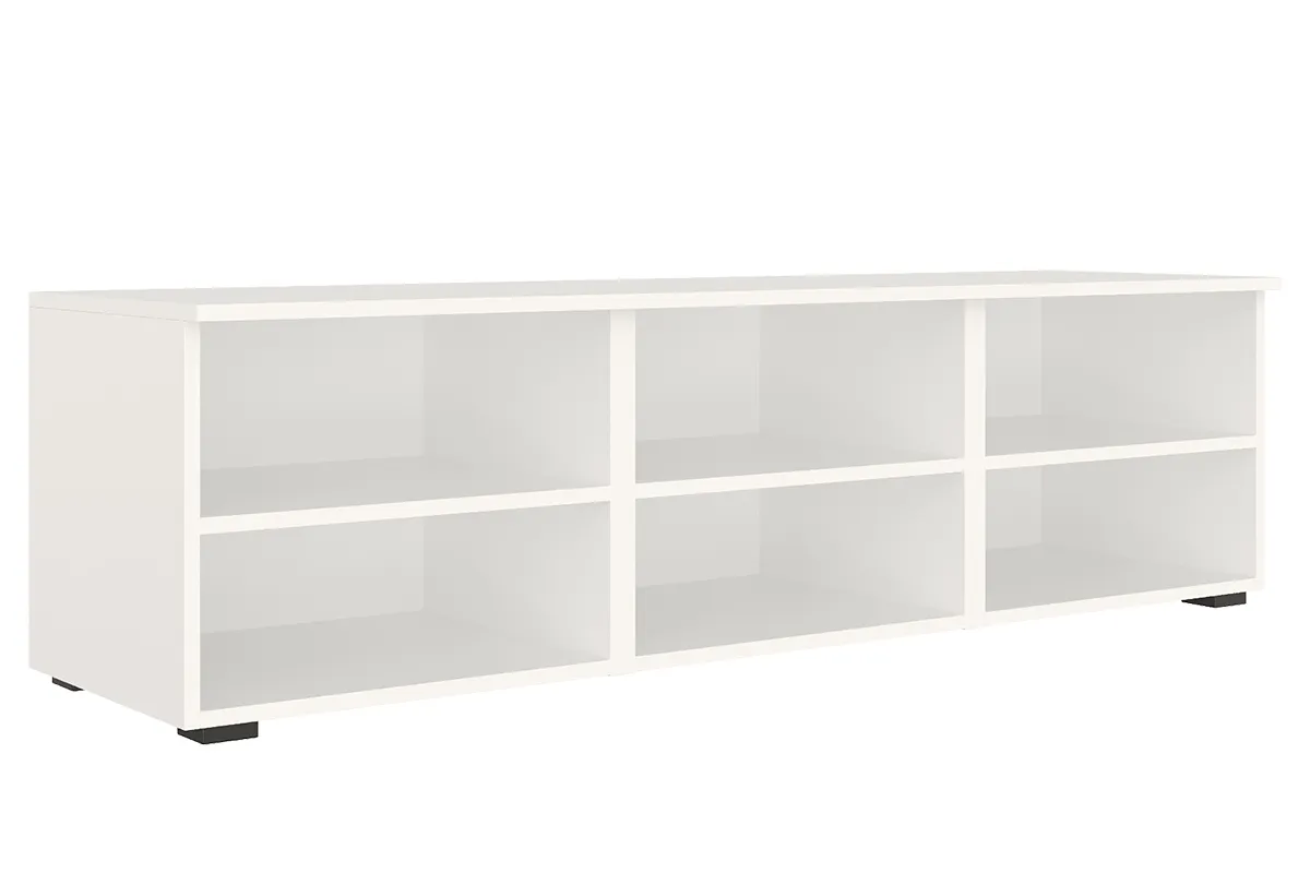 Тумба ТВ Квадро №8 (Белый / Мартини) — Мебель-центр Озерцо