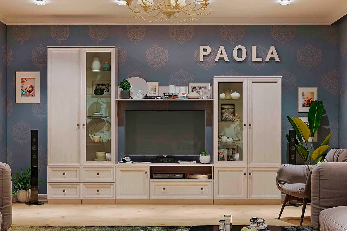 Шкаф МЦН Paola 1 (Ясень Анкор светлый) — купить в мебель-центре Озерцо Шкаф МЦН Paola 1 (Ясень Анкор светлый) в мебель-центре Озерцо