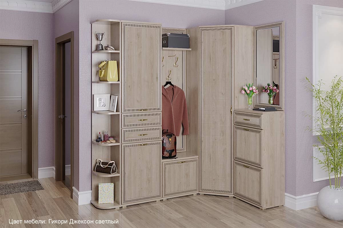 Тумба ТБ-1003 (Гиккори Джексон Светлый) — Мебель-центр Озерцо